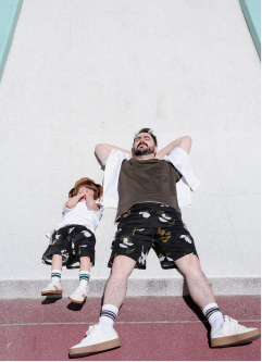 ツイルハーフパンツ
