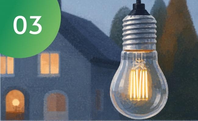 家庭の電気使用に置き換えると