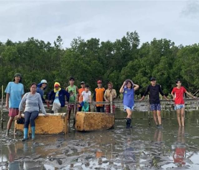 マングローブ植林活動報告