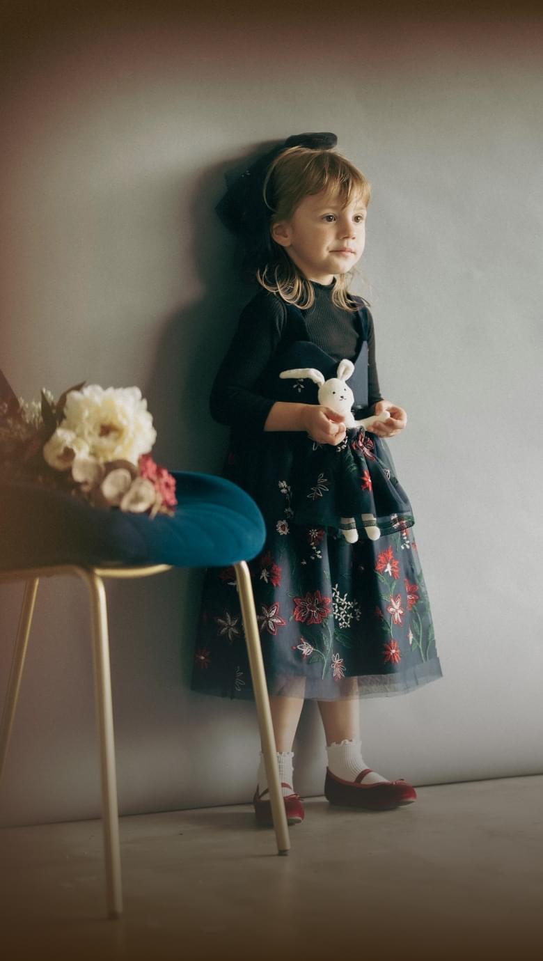 エンブロイダリー クチュールドレス