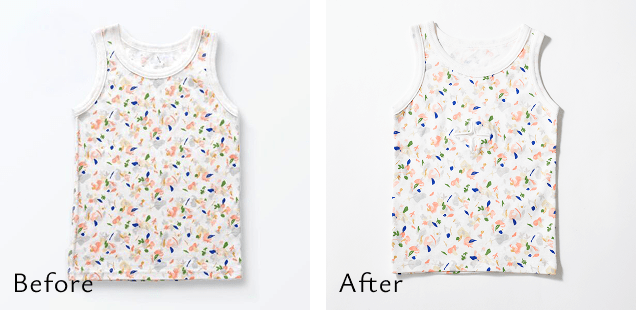 お直し事例2 チューブ部分へのスリット