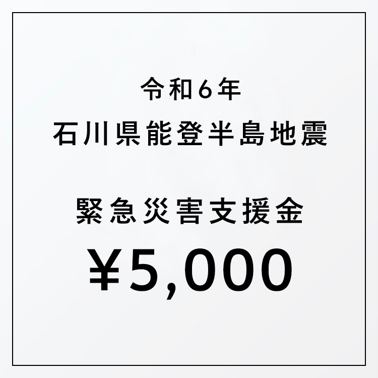 能登半島地震支援金5000円